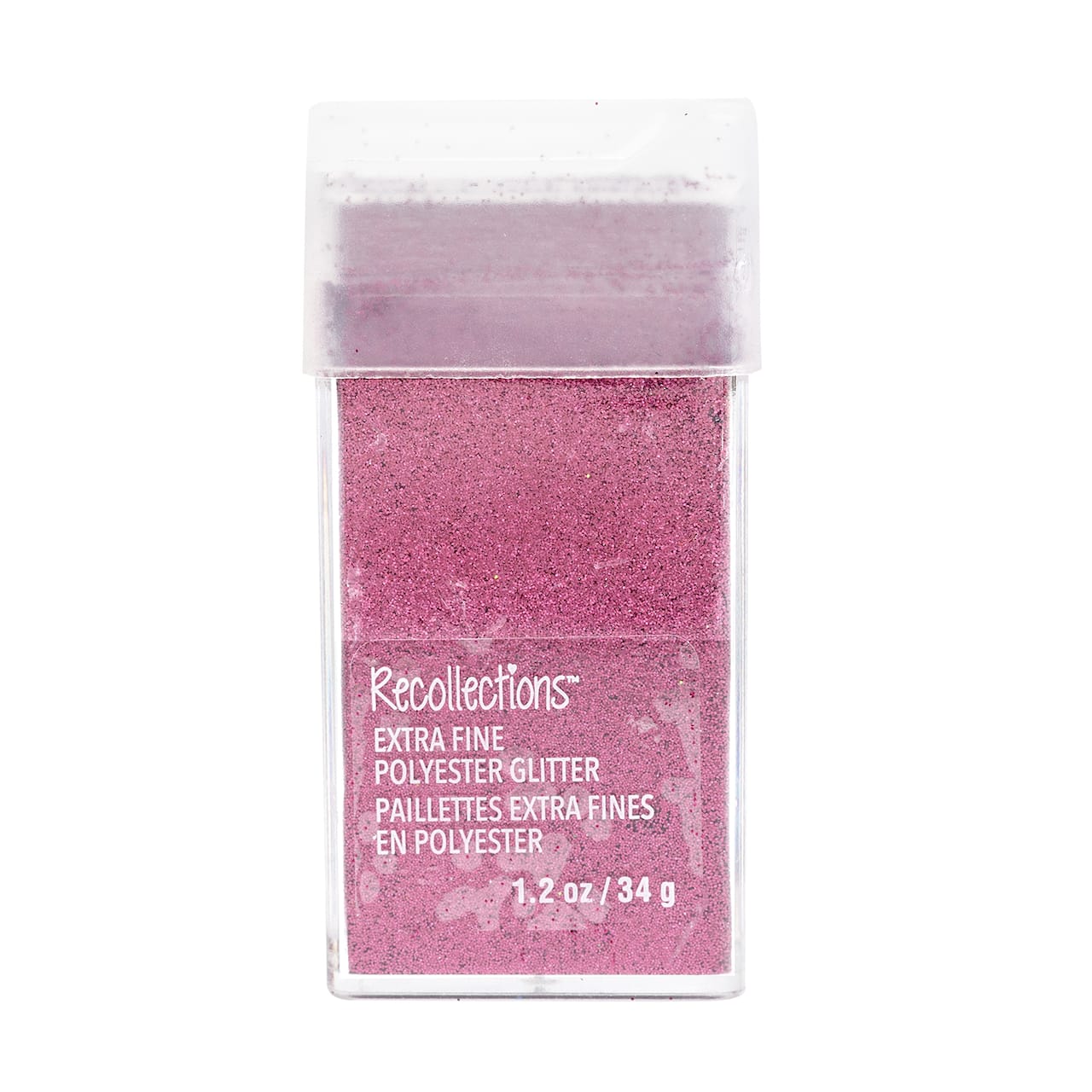 12 Pack: Burgundy Extra Fine Polyester Glitter by Recollections™
